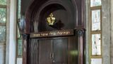 Traditional Holy Ark, Central Synagogue, City of Elad, Israel